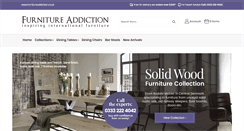 Desktop Screenshot of furnitureaddiction.co.uk