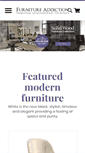 Mobile Screenshot of furnitureaddiction.co.uk